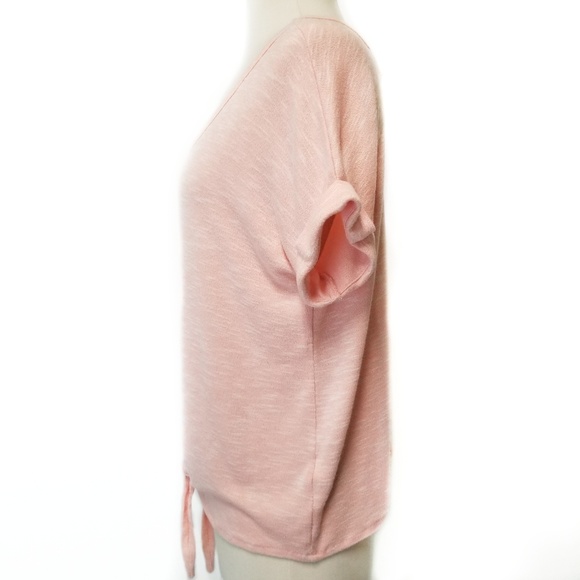 JUICY COUTURE Womens Pink T Shirt Knotted Size XS - Picture 6 of 7